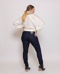 Slim Fit Fancy Blu Jeans