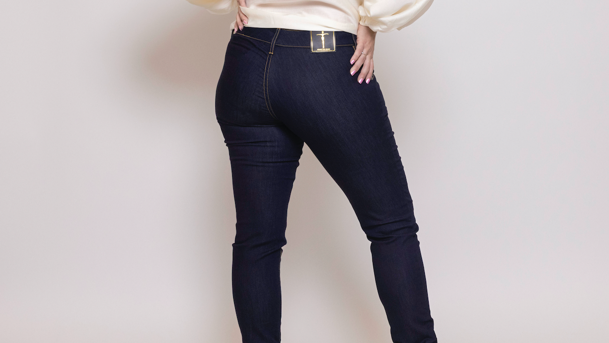 Slim Fit Fancy Blu Jeans