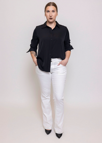 Slim Boot Forever White Jeans