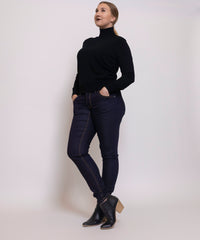 Slim Fit Fancy Blu Jeans