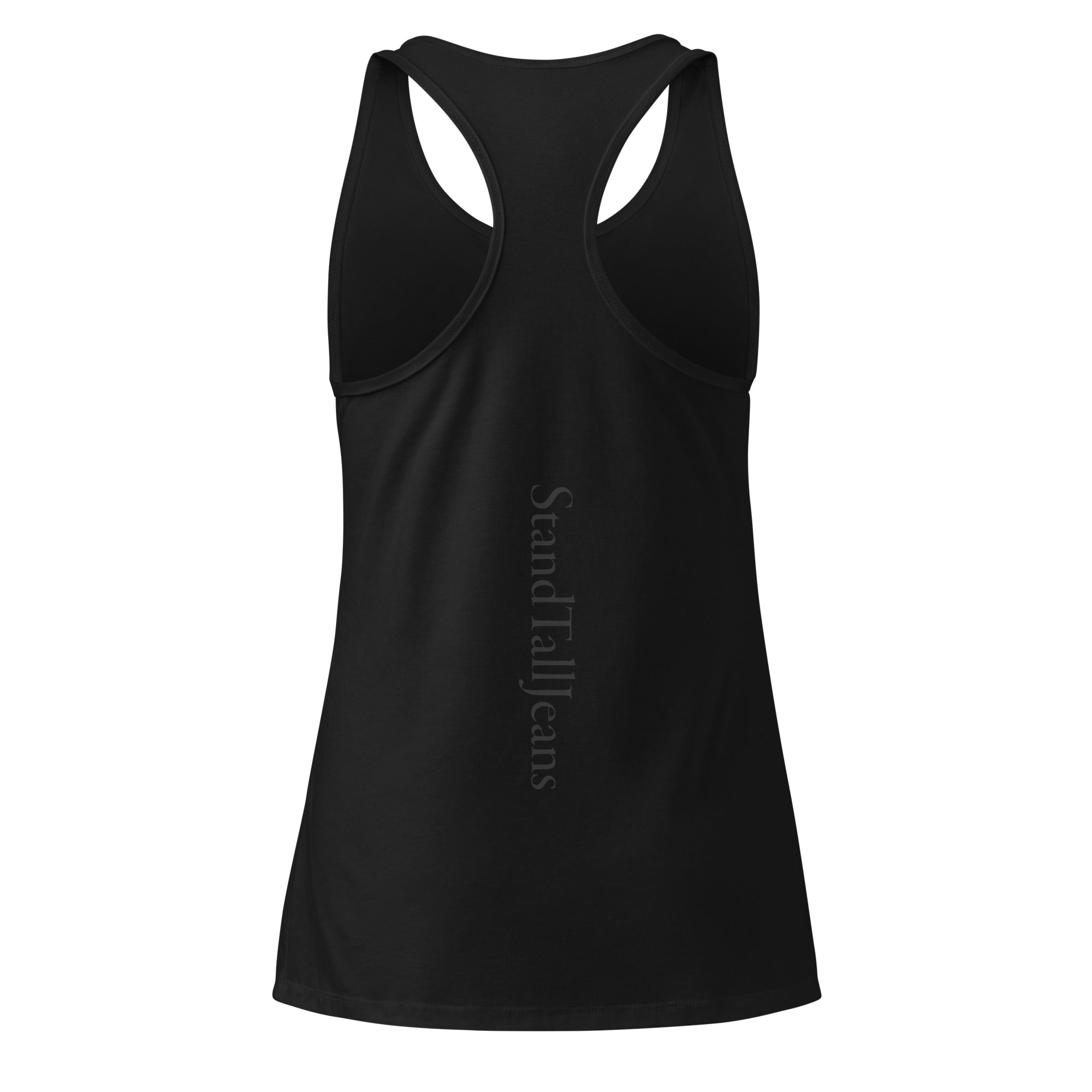 STJ Fitted Racerback Tank Top